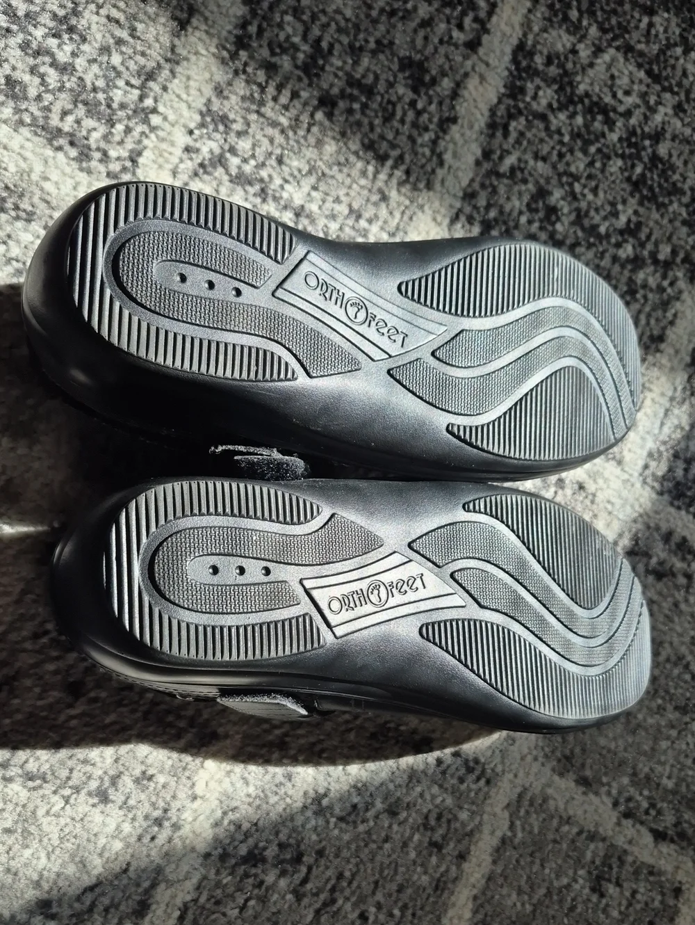 Women's Black Slip-On Mary Jane Shoes